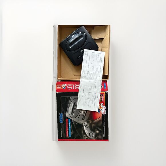 Sega Genesis Model 2 Console W/Original Box + Manual -NOT WORKING -For Parts - Picture 4 of 10